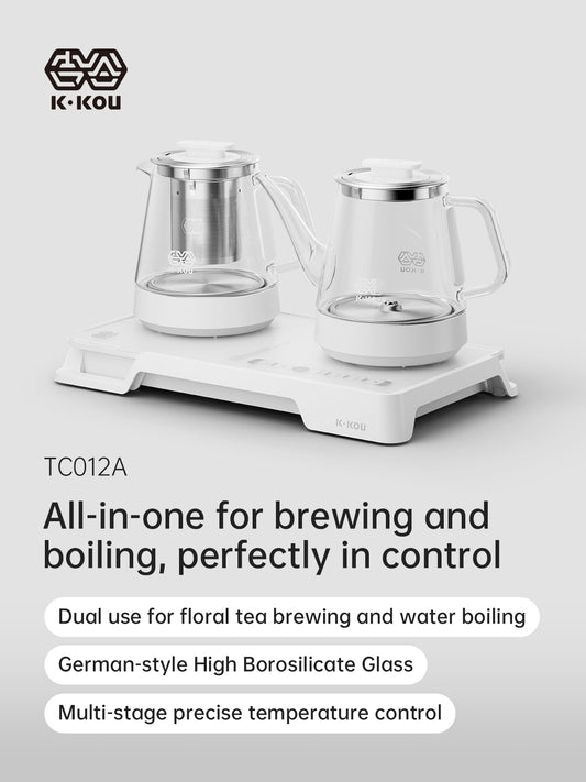 K·KOU BrewArt Electric Kettle Set